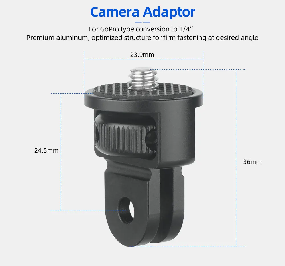 Fahrrad Scheinwerfer Computer Gabel Vorbau Top Cap Verlängerung Ständer Passt Gopro Sport Kamera DJI Insta360 MTB Rennrad Headset Teile – Detail 12