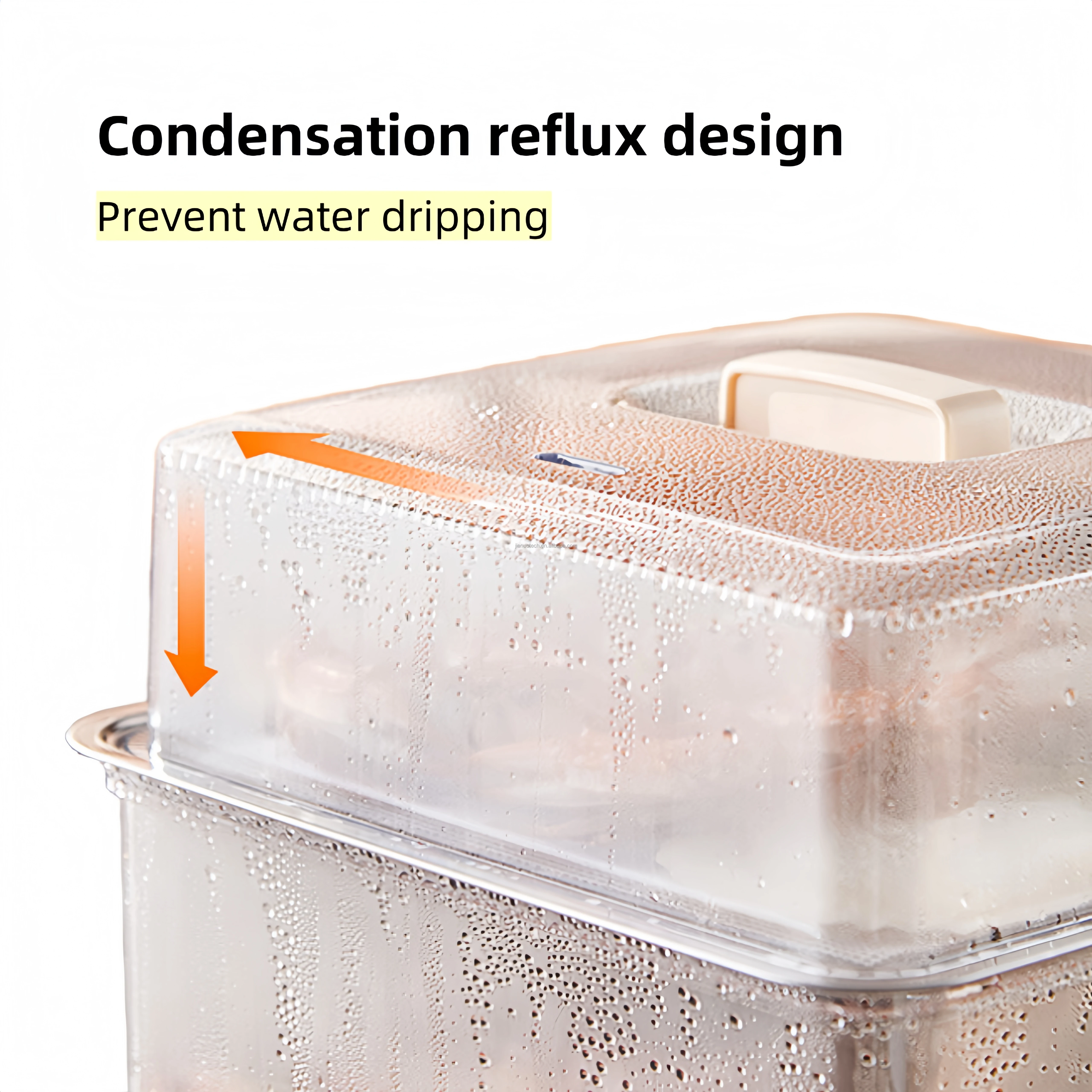 Transparent Multi-functional Intelligent Electric Steamer Large Capacity Three-Layer Kitchenware for Household Use