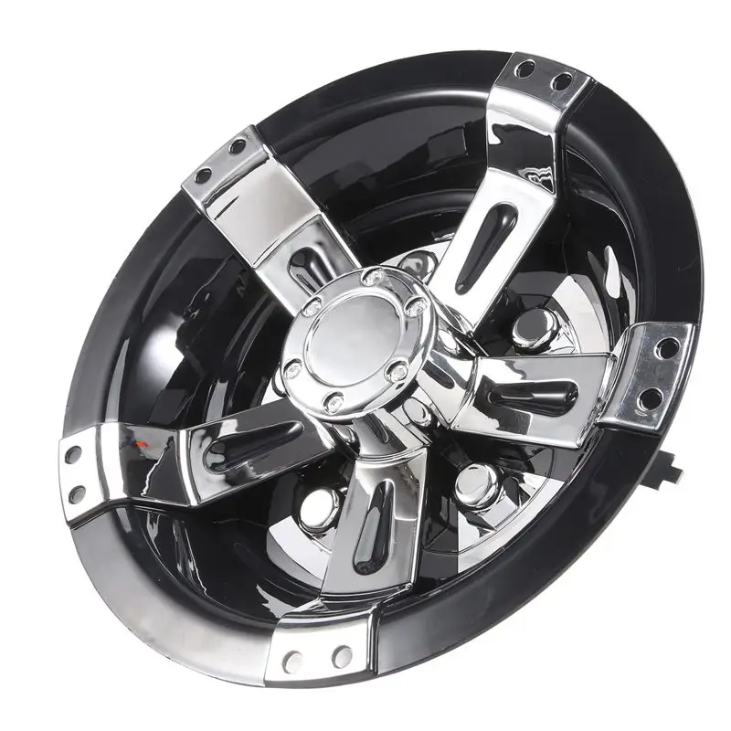 A024-1Pcs 8Inch Golf Cart Wheel Cover 5 Spoke Design Hub Cap for Golf Carts for Club Car, EZGO,