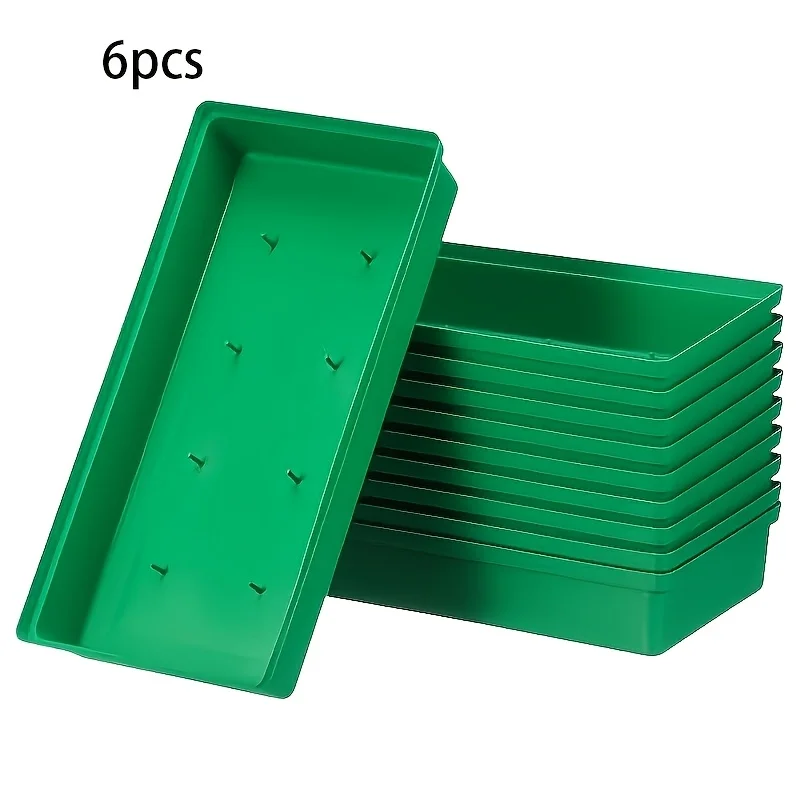 ensemble-de-6-plateaux-decoratifs-floraux-verts--base-rectangulaire-pour-fleurs-fraiches-et-artificielles--pots-a-fleurs-en-plastique