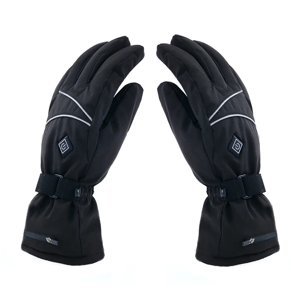 

Battery Powered Waterproof Heated Gloves with Adjustable Temperature Control