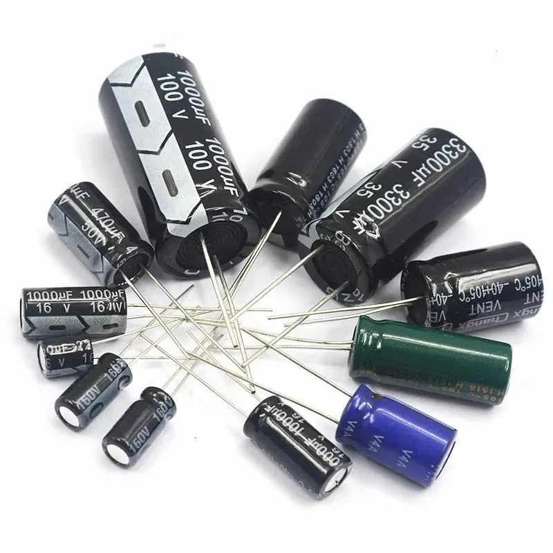 25V Aluminum Electrolytic Capacitor 10UF 22UF 33UF 47UF 100UF 220UF 470UF 680UF 1000UF 2200UF 3300UF 4700UF 6800UF 22000UF