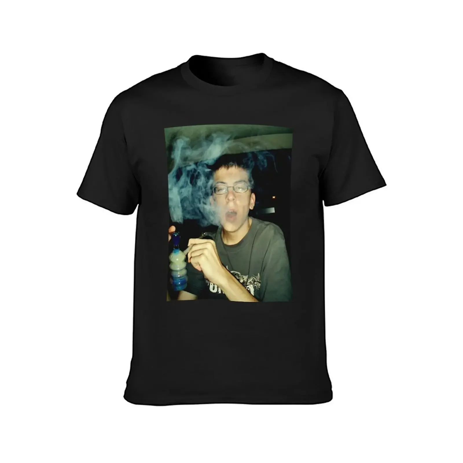 mclovin smoking weed T-Shirt anime for a boy tshirts for men