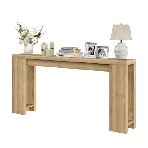 70.9'' Long Console Table, Sofa Table Behind The Couch, Farmhouse Entryway Table for Entryway, Living Room, Foyer