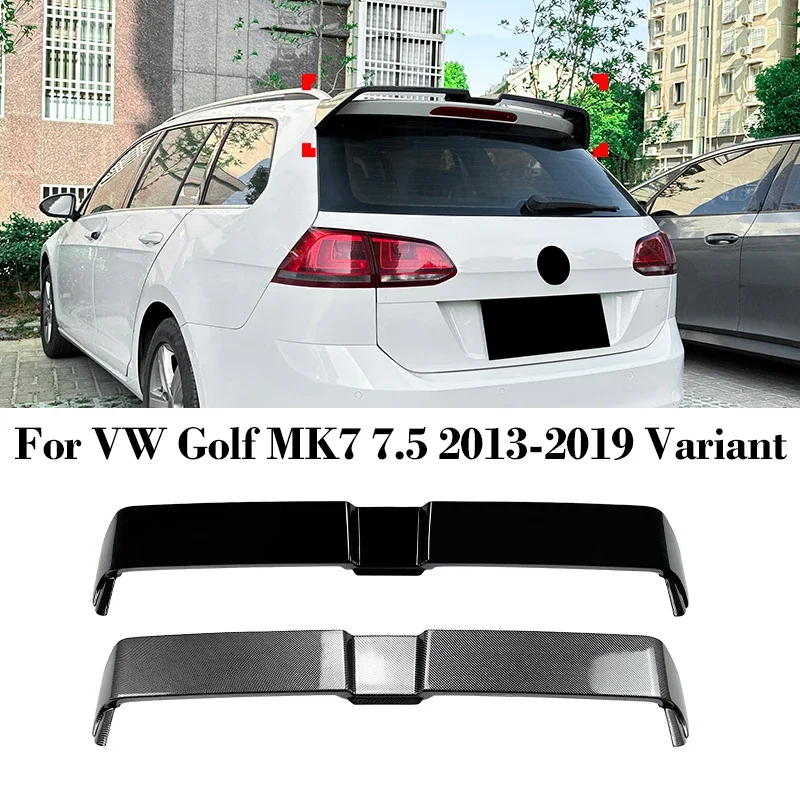 

Rear Trunk Roof Spoiler For VW Golf MK 7 7.5 2013-2019 Variant Tail Spoilers Boot Top Wing Auto Parts Car Accessories