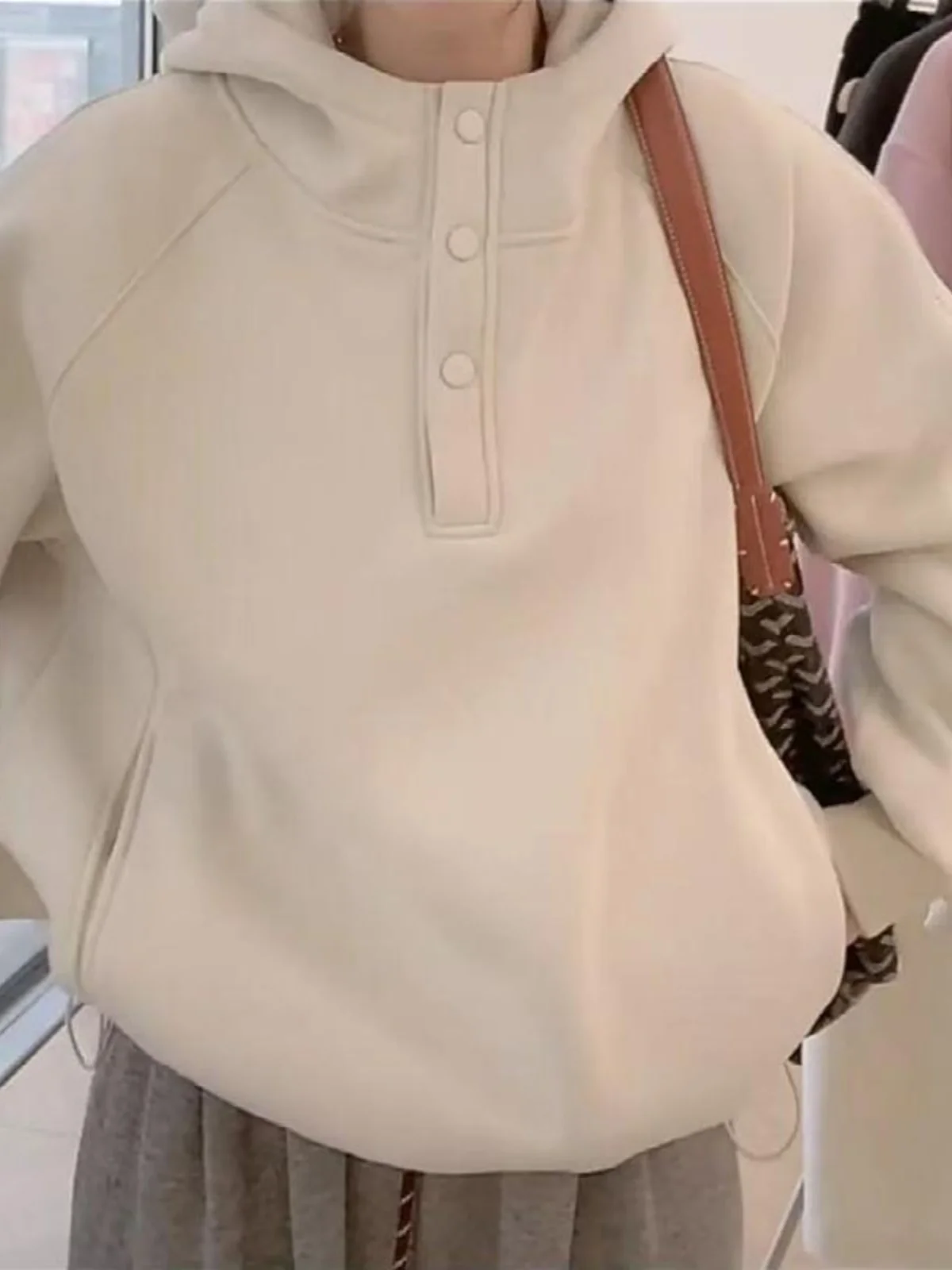 Thiened Fce Hooded …