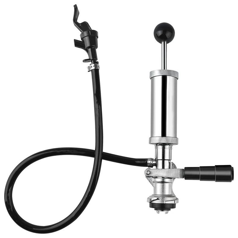 

1 Pcs Beer Keg Pump With Beer Faucet, For American Beer Kegs, Molson, Busch, Miller