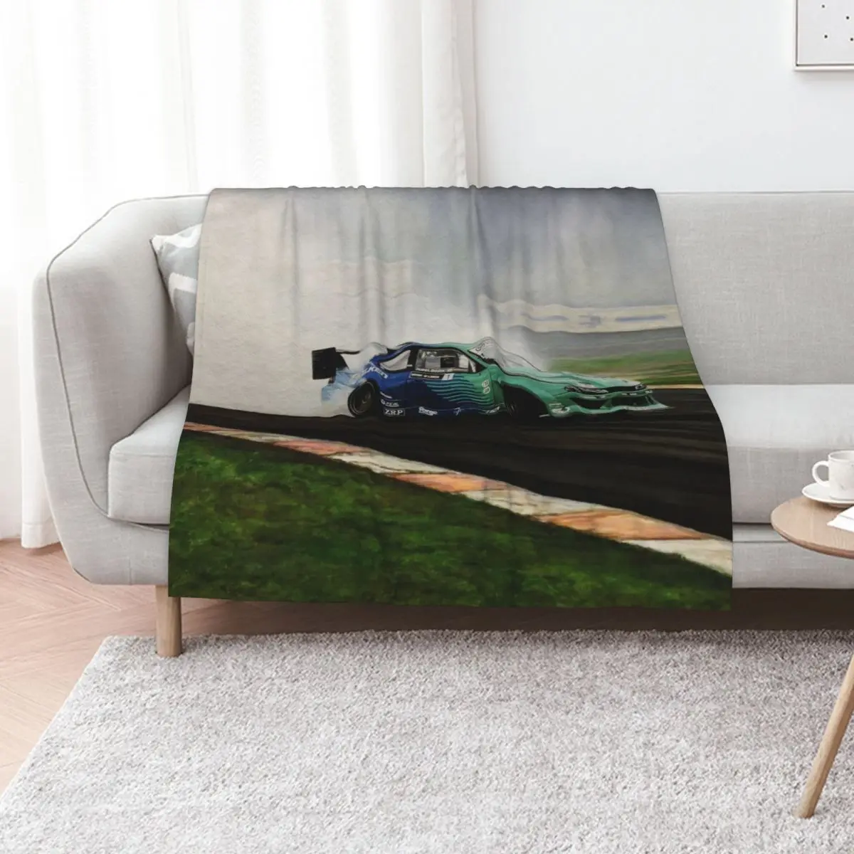 

James Deane Drift Car Throw Blanket blankets ands Sleeping Bag Thins For Decorative Sofa Blankets