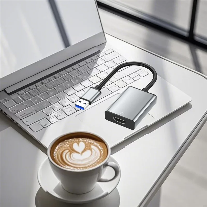 A99E-USB إلى محول متوافق 1080P 60 هرتز كابل فيديو خارجي USB 2.0 لتحويل الكمبيوتر