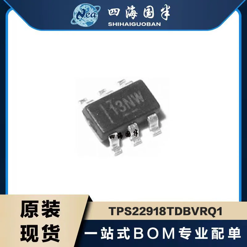 

10PCS/LOT TPS61165TDBVRQ1 SBM SOT23-6 TPS22810TDBVRQ1 1EFF TPS22918TDBVRQ1 13NW Automotive Adj Rise time And Adj output Discharg