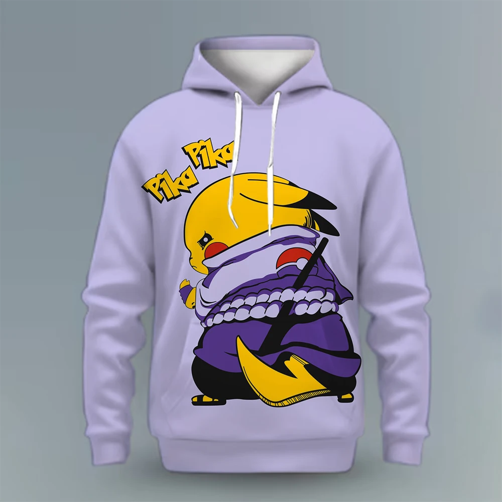 

New hoodie is designed for Kids 3d pokémon anime pattern sweatshirt, boys girls long-sleeved hoodie