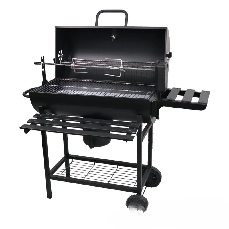 Household BBQ Grill Patio Villa Charcoal BBQ Outdoor American BBQ Electric Braise for 5 People