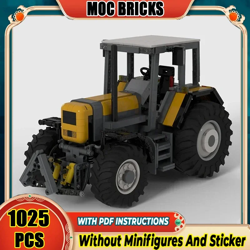 

City Vehicle Model Moc Building Bricks TX Series Tractor Technology Modular Blocks Gifts Christmas Toys DIY Sets Assembly