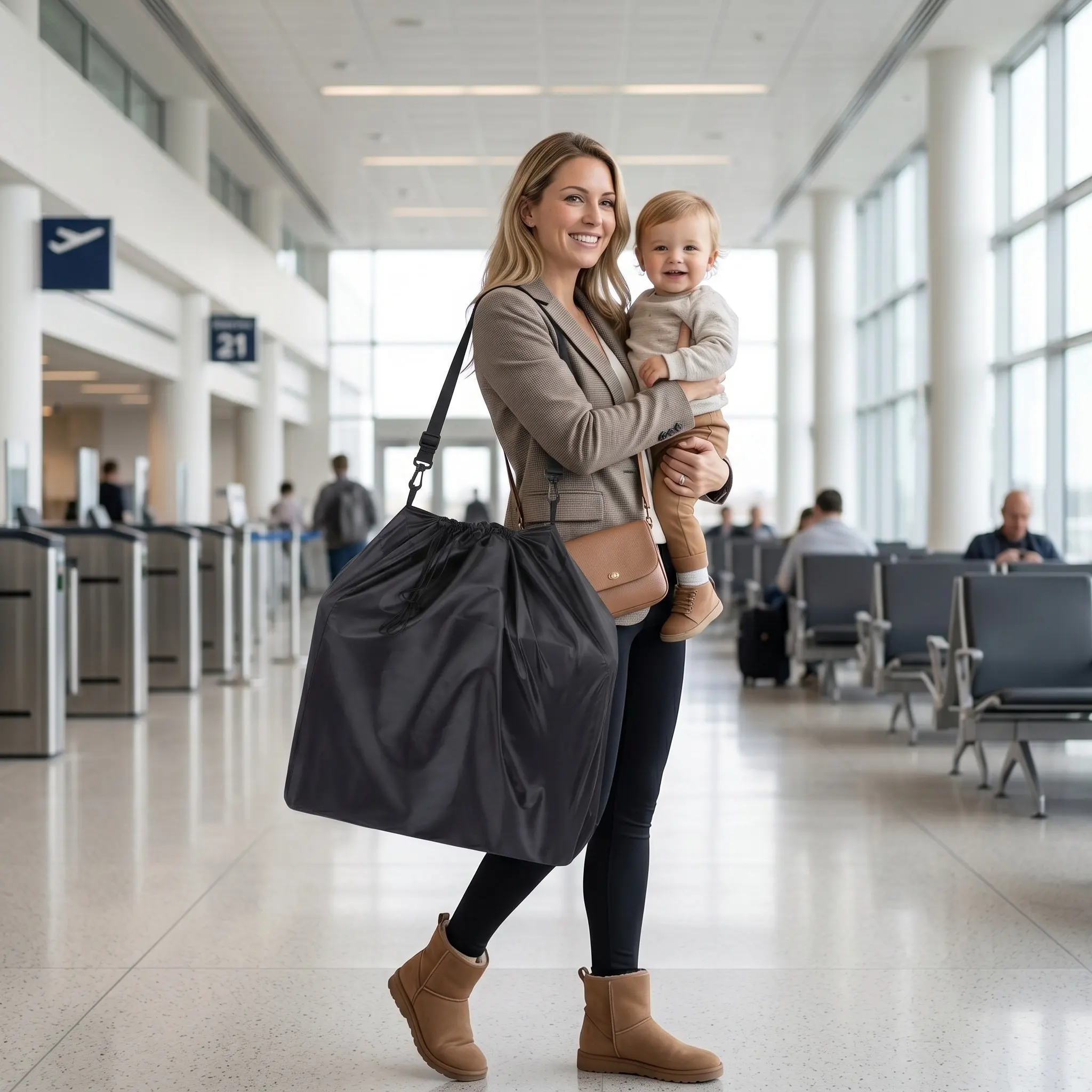 

Baby Stroller Storage Bag Universal Travel Gate Check Cover Infant Seat Carrier Protector Portable Dustproof Travel Stroller