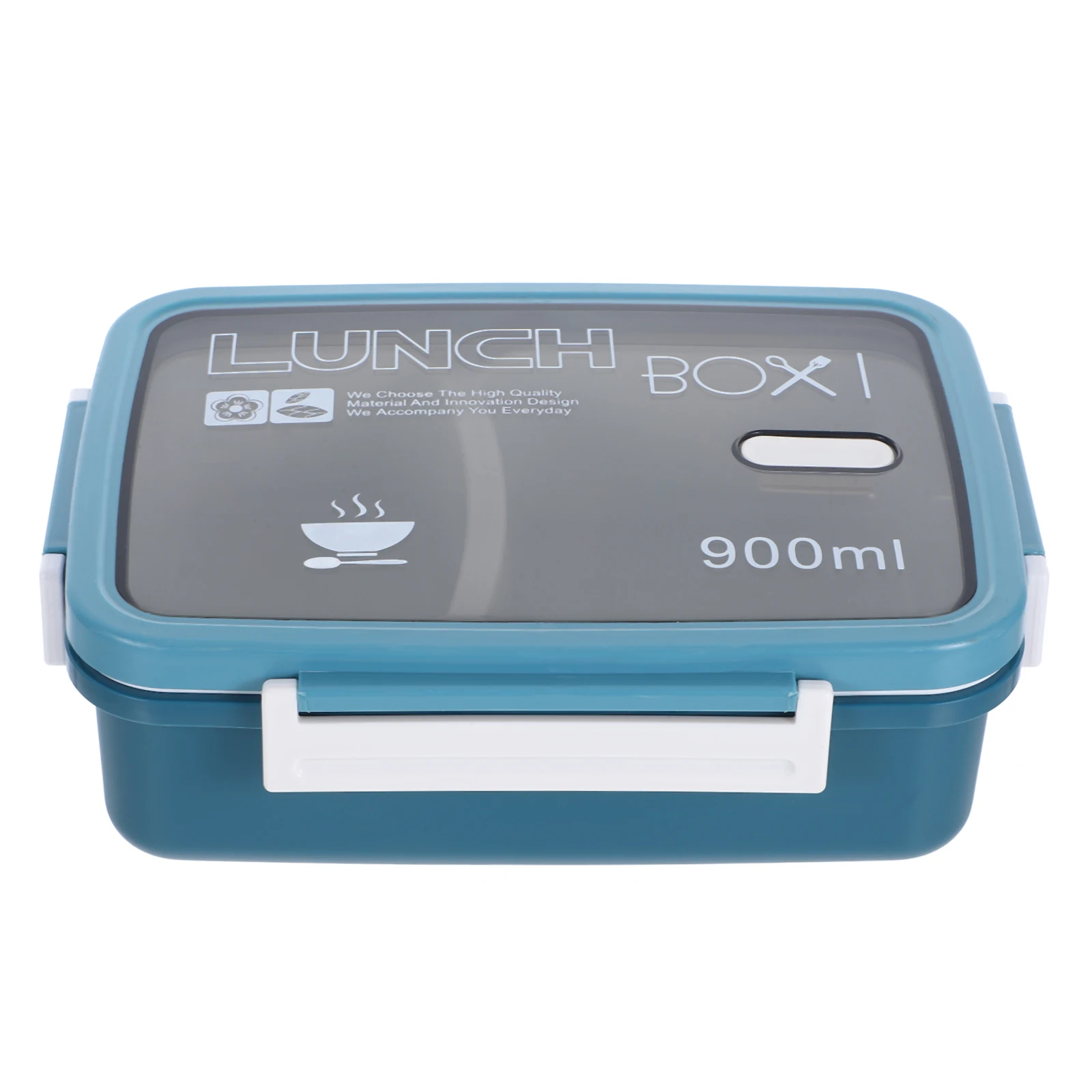 

Compartment Lunch Box Simple Sealed Carrier Portable Bento Leakproof Microwave Safe Detachable Design Healthy Material