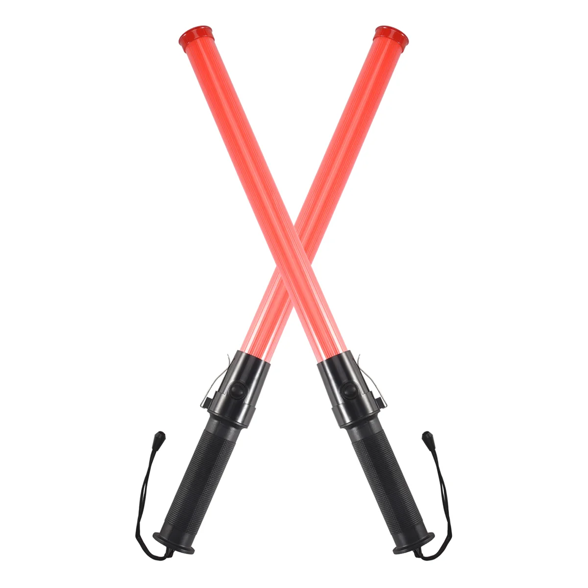 2 pacotes de tráfego de sinal de 21 polegadas com luz LED para guías de estacionamento