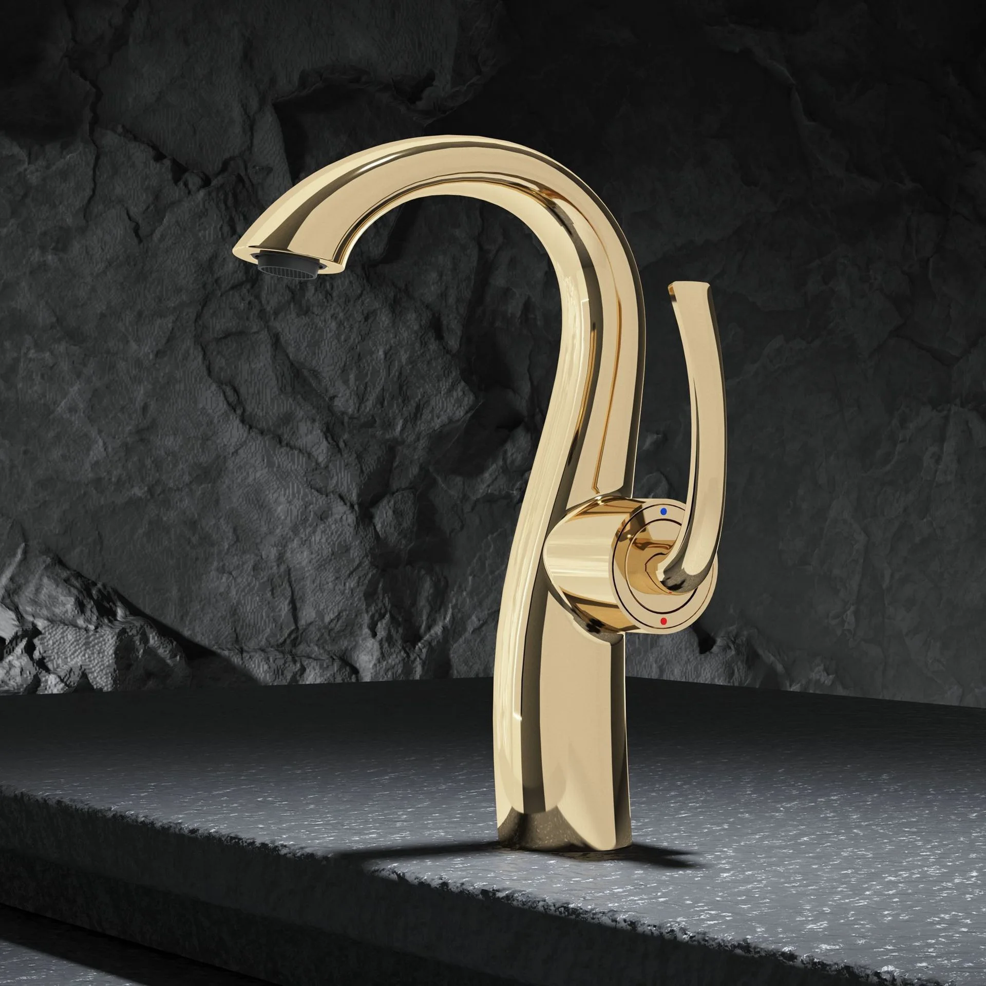 Retro-Style Bathroom Faucet Set Household Washbasin Cold And Hot Water Compatible Kitchen Sink Mixer Tap with Waste