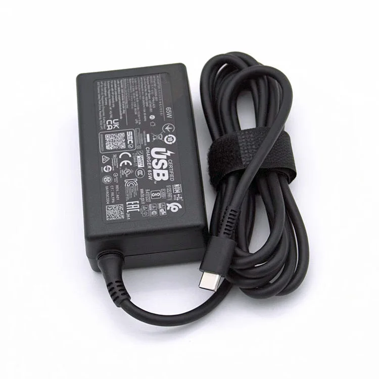 

Genuine 65W AC Adapter Charger 20V 3.25A USB-C Type C TPN-HA01 TPN-DA20 TPN-CA21 for HP EliteBook x360 1040 G8 G7 G4 Notebook PC