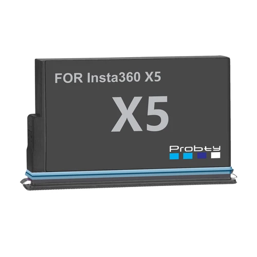 Imagen 2 del producto Nueva batería de repuesto de 2850mAh para Insta360 X5 y caja de cargador rápido para accesorios de Cámara de Acción Insta 360 ONE X5