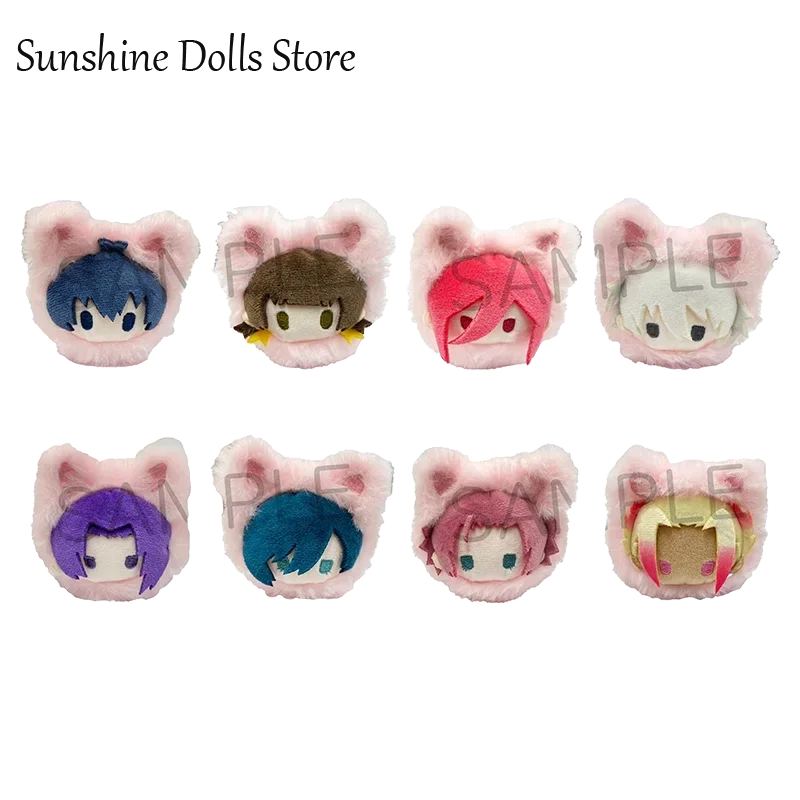 

Hot Anime Blue Lock Isagi Yoichi Bachira Meguru Chigiri Hyoma Cute Papa Cats Plush Doll Dango Toy Cosplay Keychain Pendant Toys