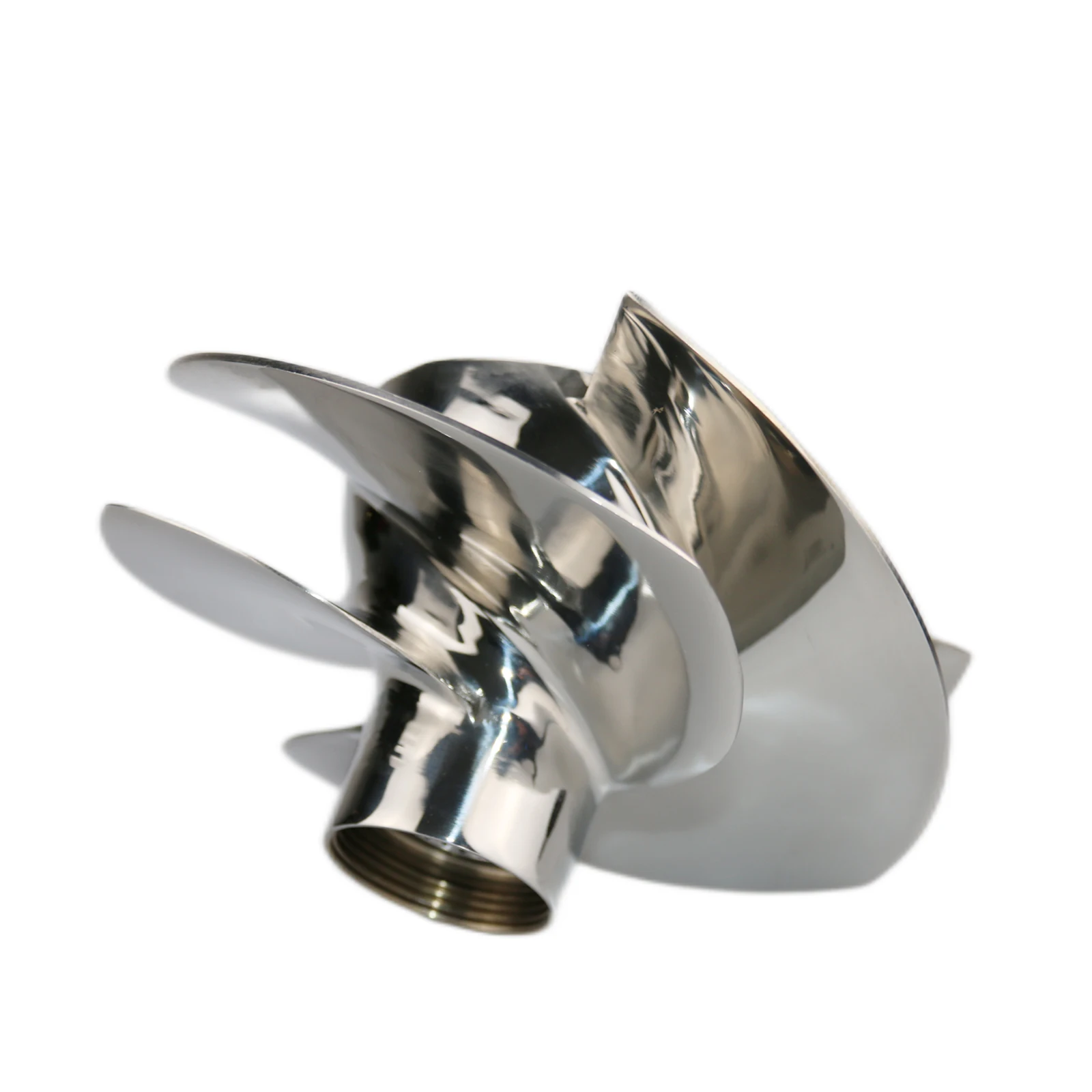 Boatman Jet Ski Impeller OEM: SX4-CD-13/16 Fit Sea-Doo Jet-Ski Propeller RXP-X 300/RXT-X 300 4- Blades Polished 2016-New