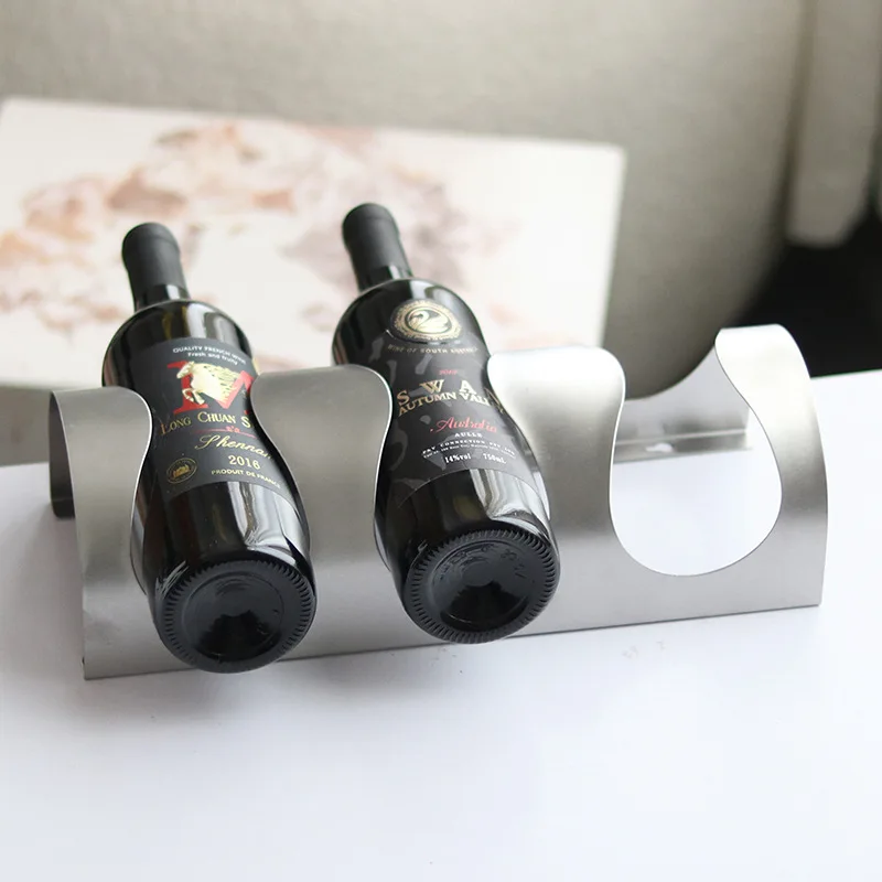 

Minimalist metal creative wine rack grape red wine bottle rack light luxury wine cabinet ornament model room sales office soft d