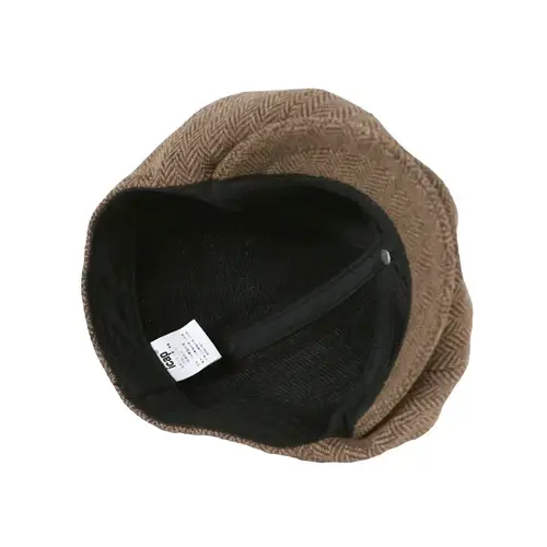 Kids Vintage Beret Cap,  Cute and Stylish Children's Newsboy Ca Retro and Tweed Newsboy Hat for Children - Image 6
