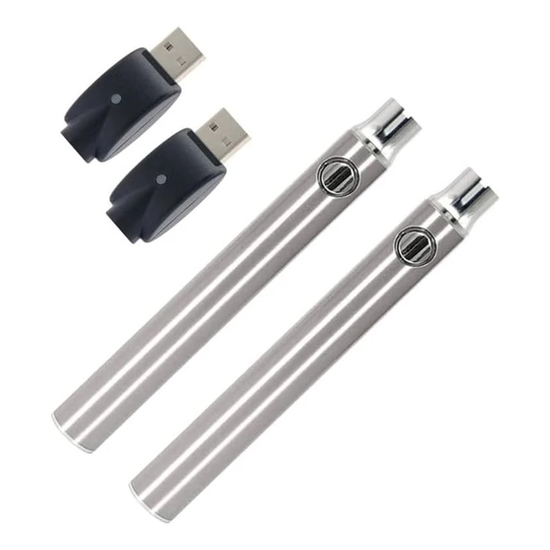 M11K-2Pcs Portable Electric Soldering Iron Pen 350 Battery Welding Tool 510 Thread Heat Tips Electronic Welding Repair Tools