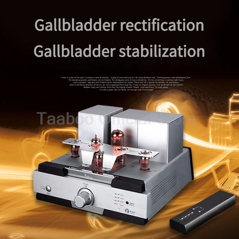 42W HIFI Amplifier High-power Indoor Tube Audio Amplifier Can Be Remote Control Sound Box Gallbladder Machine for Home Theater