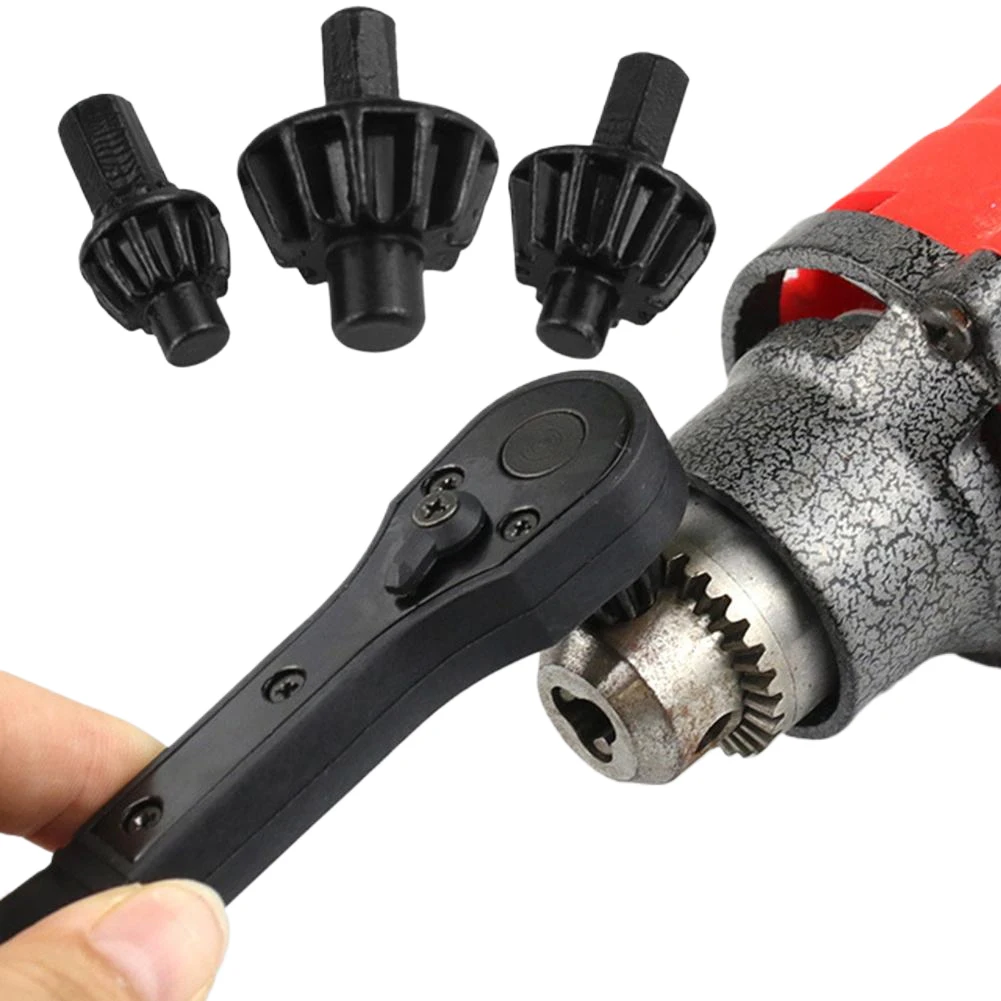 2 في 1 الحفر تشاك مفتاح الربط اسئلة المفك وجع مع 3 رؤساء مزدوج رئيس تشاك الحفر مفتاح ربط الحفر تشاك للأدوات الكهربائية