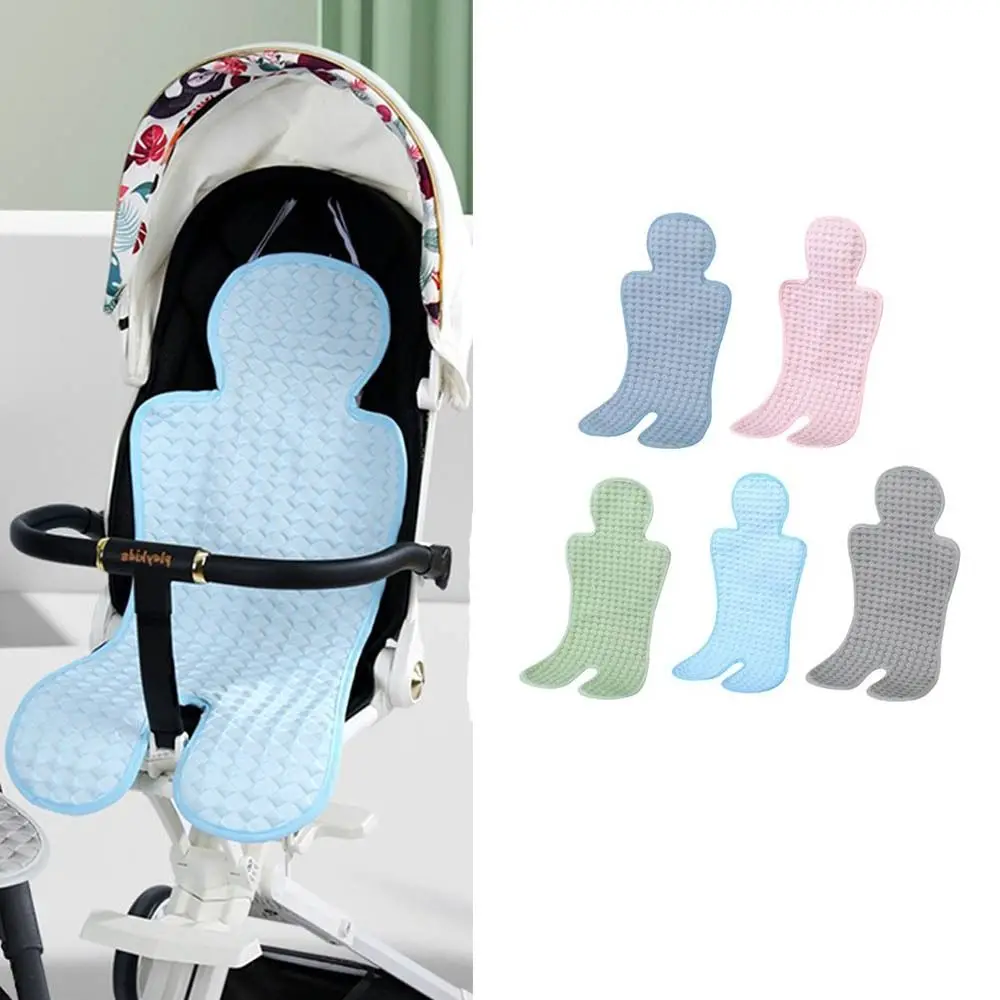 

Pram Lining Infants Baby Strollers Cooling Mat Breathable Pram Pad Baby Stroller Cushion Solid Color Comfortable