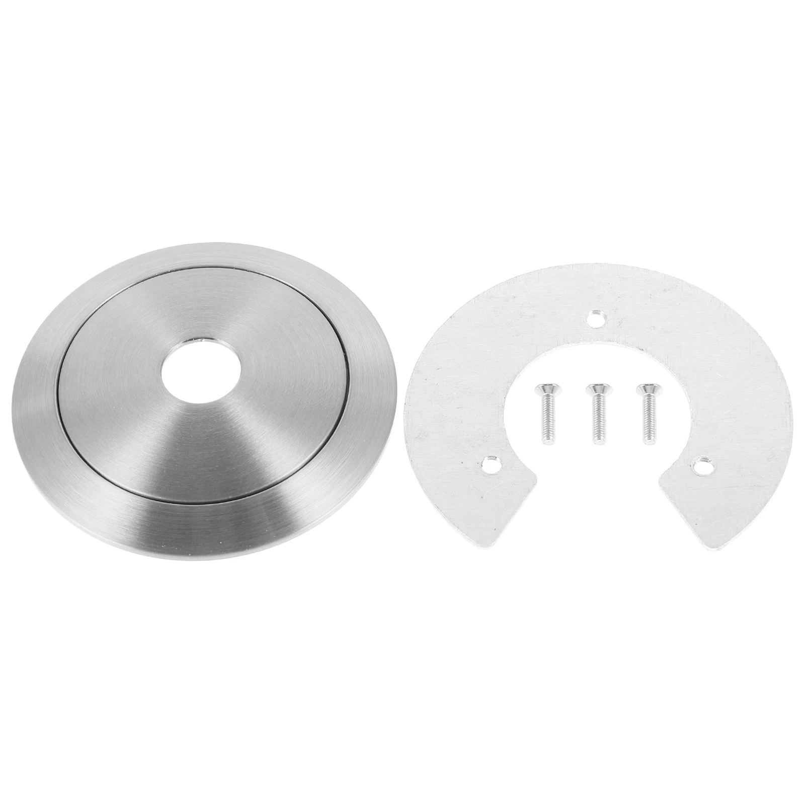 

Glass Lampshade Replacement Light Cover Connector Fittings Socket Silver Fixing Ring Frame