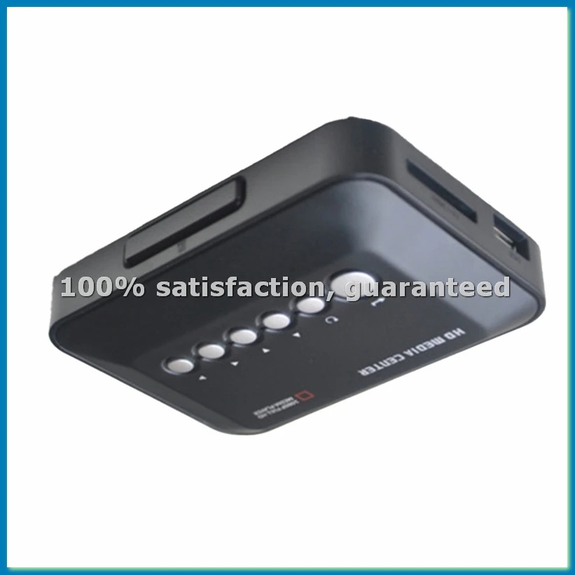 Full HD 1080P Support -Compatible AV USB HDD SD MMC 264 MKV Portable Multimedia Media Player EU PLUG-A82Z