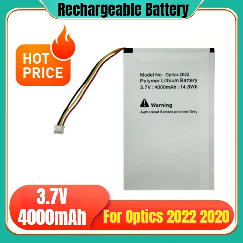 

3.7V 4000mAh Rechargeable Battery for Optics 2022 2020