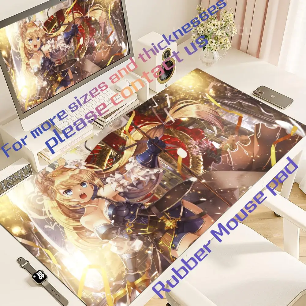 G-granblue FantasyS Mouse Valorant Pad Non-Slip Rubber Edge pk control Mice Pad locking PC gamers mouse New products mat