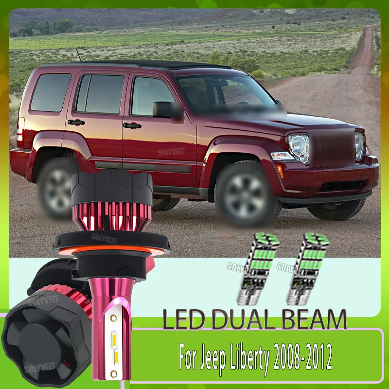 

Upgrade Car Headlight LED 9008/H13 Dual High/Low Beam Ensures You Receive Perfection For Jeep Liberty 2008 2009 2010 2011 2012