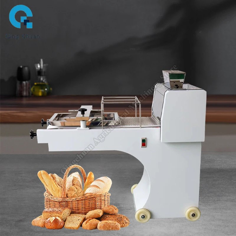 Commercial Toast Forming Machine Large-scale Square-bread Dough Pressing And Rounding Shaper Bakery Toast Shaping Machine