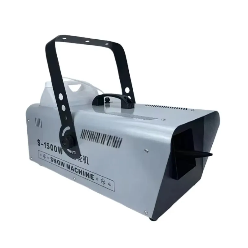 ماكينة ثلج معدنية كهربائية بقدرة 1500 وات - جهاز تحكم عن بعد معدات تساقط الثلوج الصغيرة لعرض عيد الميلاد #2