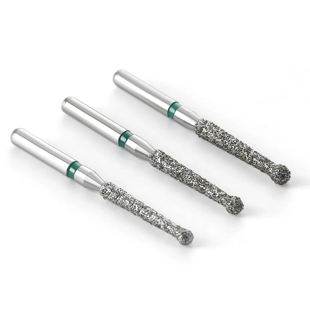 10 Stück AZDENT Dental-Diamantbohrer Endo-Bohrer FG-Bohrer 1,4/1,6/1,8 mm zum Öffnen und Vorbereiten des Pulpahöhlenraums für Hochgeschwindigkeits-Zahnärzte in der Zahnmedizin – Detail 6