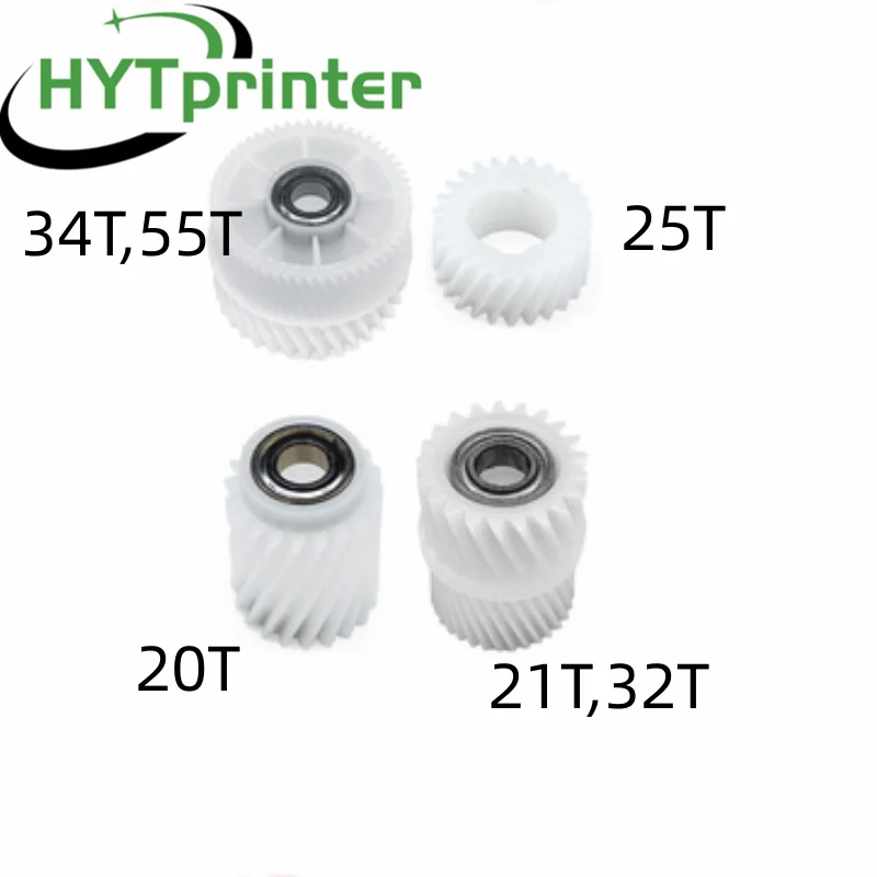 20T 25T 21T/32T 34T/55T MAIN DRIVE Transfer Gear for Konica Minolta bizhub C451 C452 C552 C652 C654 C754