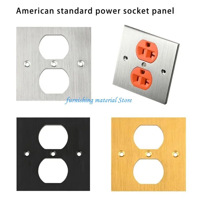 

Y5GD Electrical Outlet Cover Plates Outlet Faceplate Electric Socket Plug Covers