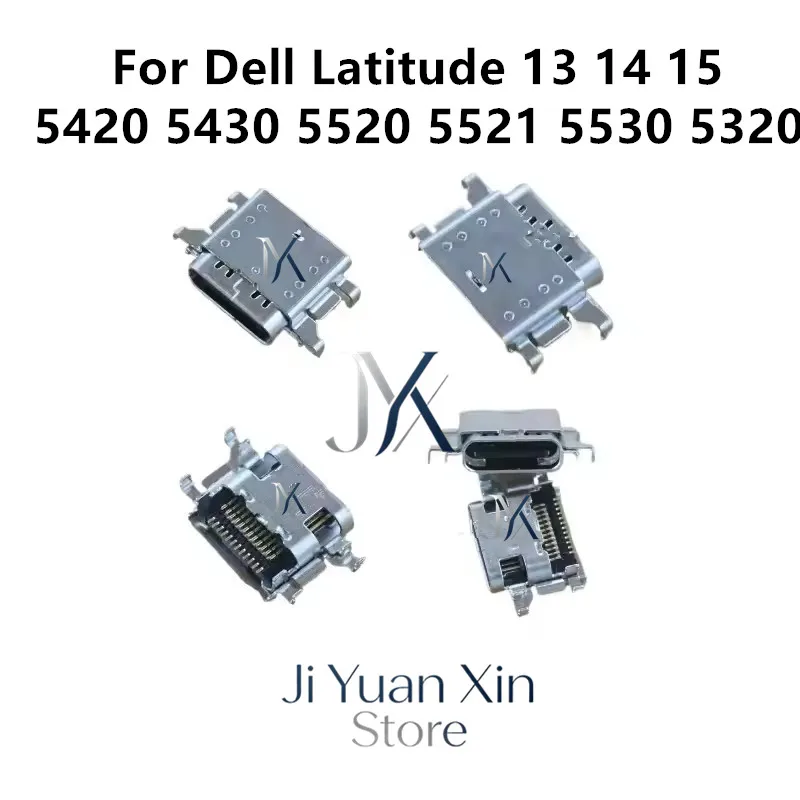 (1-10piece) For DELL Latitude 14 5420 5430 15 5520 5521 5530 13 5320  USB Type-C Power Contact Charging Charger Port Connector