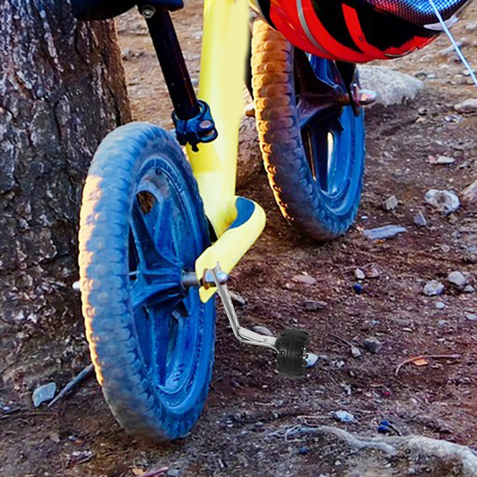 

1 set Adjustable Bike Training Wheels Stabilizer Auxiliary Guard For Durable Safe Easy Assembly Cycling Learning Tool