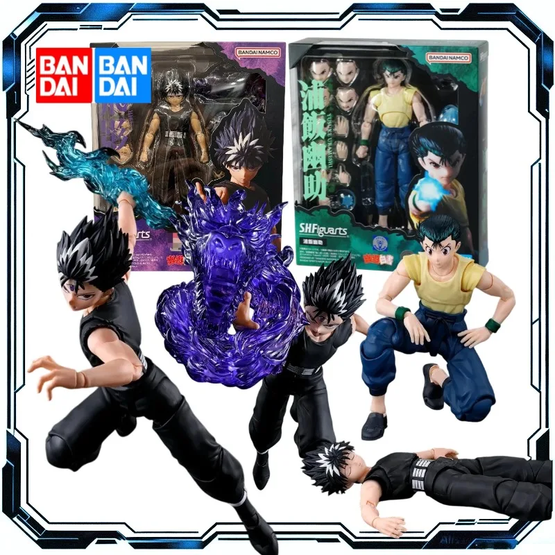Bandai Original S.H.Figuarts Hiei Yu Yu Hakusho Action Figure Tamashii Nations Collectible Articulated Movable Figurine Gift