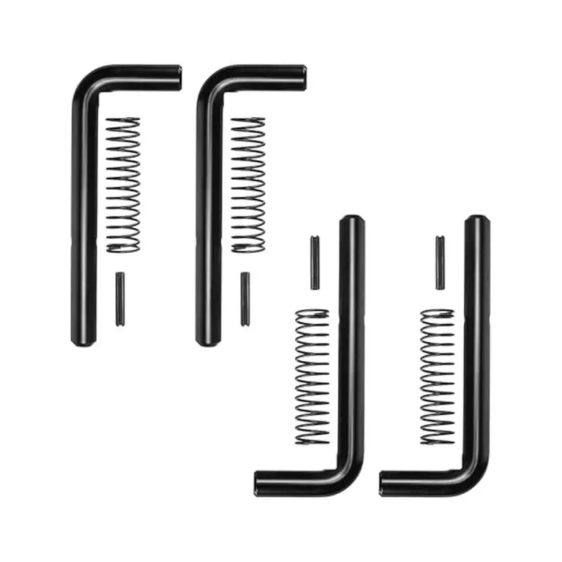 

ABWZ-For Carry-On Utility Trailers Heavy Duty 819T Trailer Gate Latch Black Pack Of 4