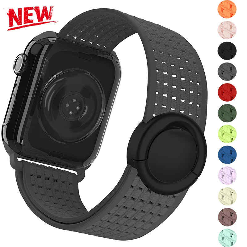 Nylongewebtes Uhrenarmband für Apple Watch Ultra 3 49 mm Magnetband für Iwatch Serie 11 10 42 46 mm 9 8 SE3 5 4 40 41 mm 44 mm 45 mm