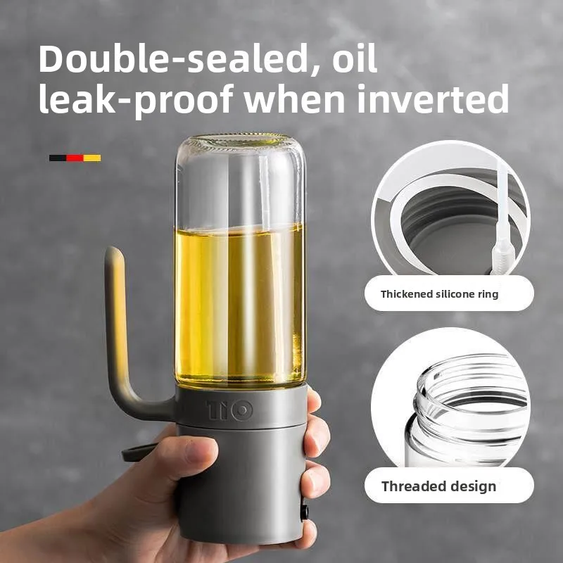 

Food Grade Glass Oil Sprayer for Home Use Pancake Maker Air Fryer Non-Stick Oil Saver Modern Simple Nordic Style Kitchen Tool