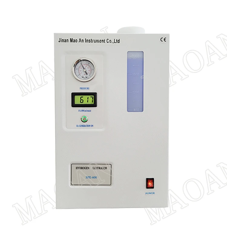 99.999% laboratory hydrogen gas generator for GC 0--600ml/min