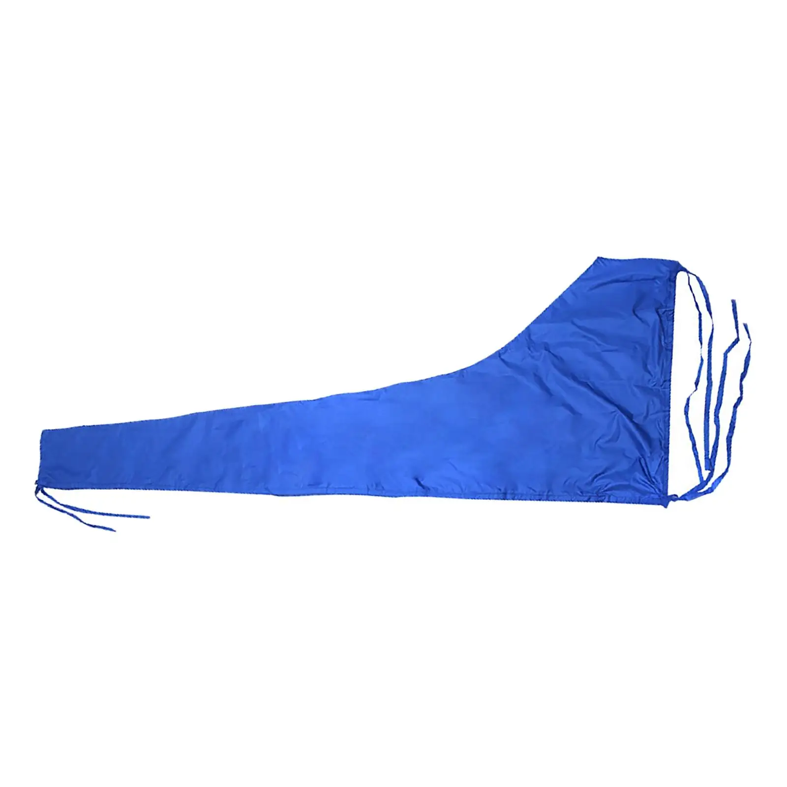 Elastic Bottom Mainsail Boat Sail Dustproof Cover Adjustable Strap Waterproof Oxford Cloth for Outdoor Marine Use