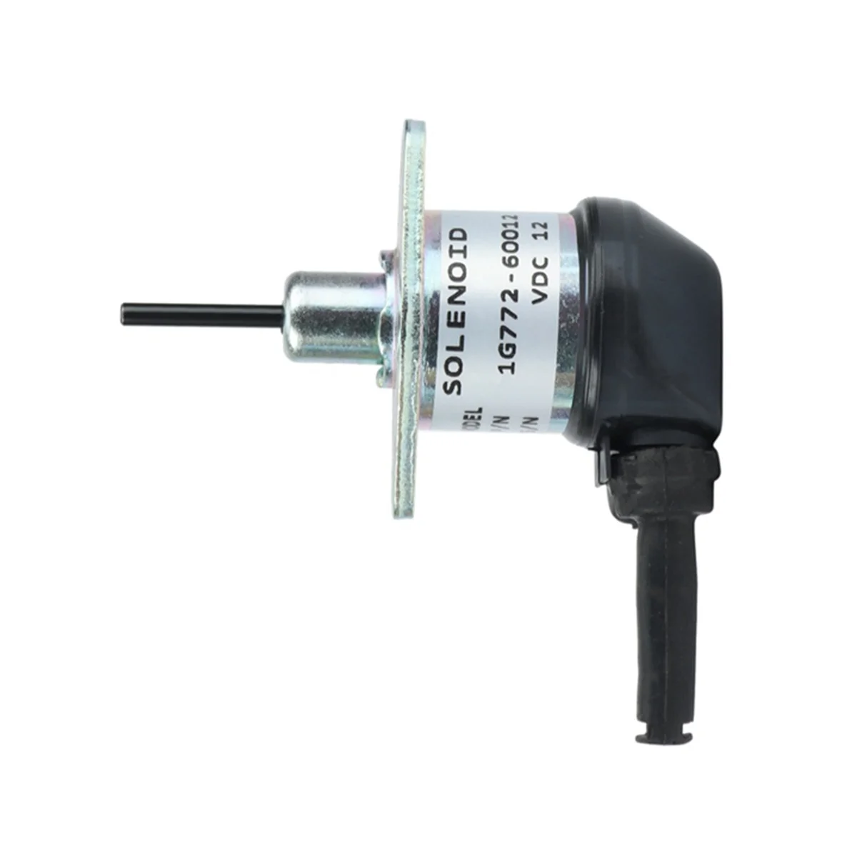 Válvula Solenoide de apagado de combustible, 12V, 1G772-60014, 1G772-60012, para motor Kubota V2607, V3300, V3600, KX057-4, M6040FC, SVL75